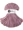 Dusty pink rep 5mm